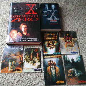 The X-Files Set, 6 Collector Cards, Ground Zero-Goblins Book